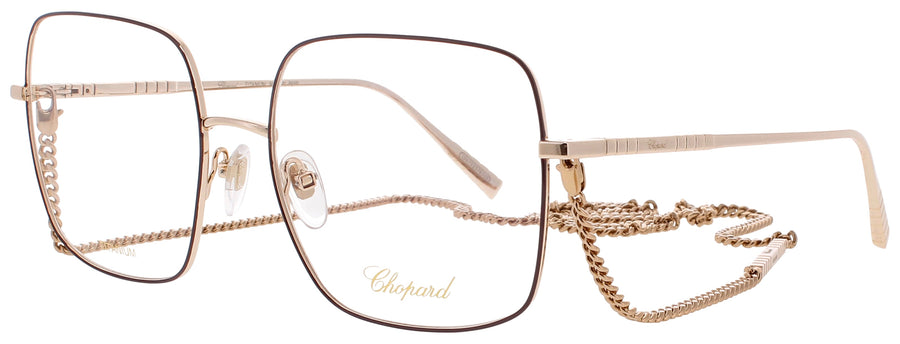 CHOPARD IKCHF49 Frame GOLD/RED Lens DEMO