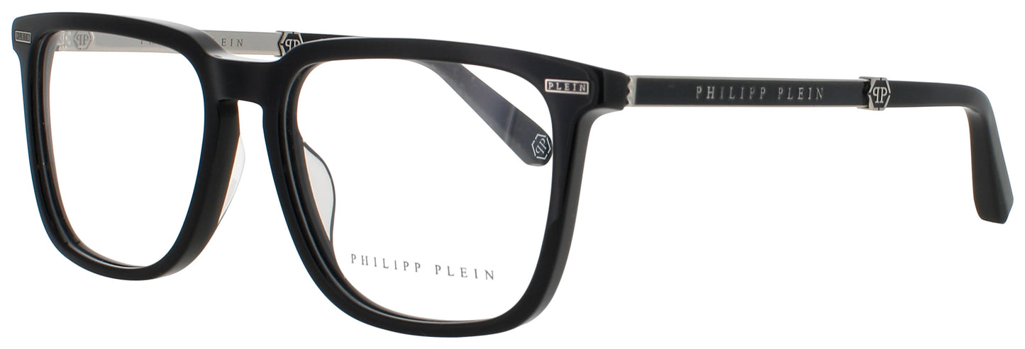 Philipp Plein VPP058M Frame SHINY BLACK Lens DEMO