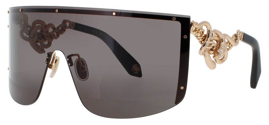 ROBERTO CAVALLI SRC015M Frame ROSE GOLD Lens BLACK