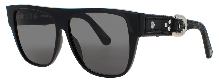 ROBERTO CAVALLI SRC013 Frame BLACK Lens BLACK