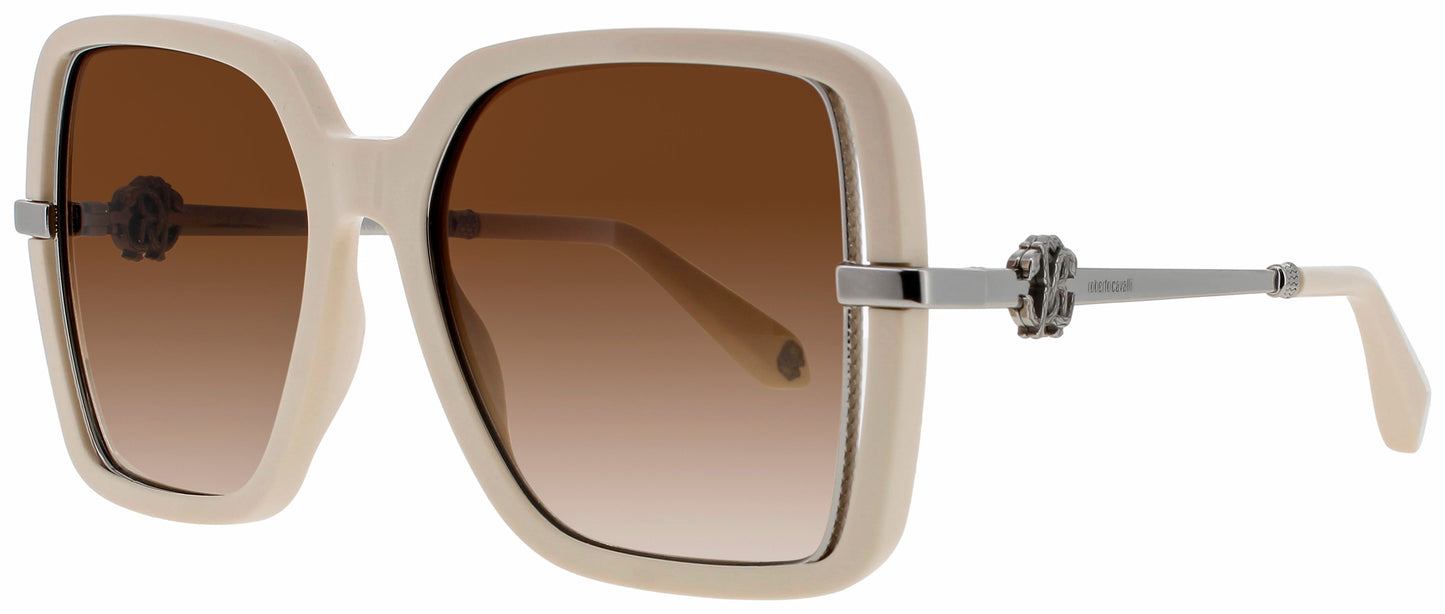 Roberto Cavalli SRC007 Frame FULL CREAM Lens BROWN GRADIENT
