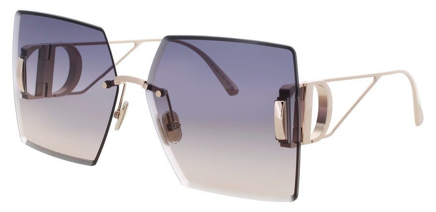 DIOR 30MONTAIGNE Frame SHINY ROSE GOLD Lens PURPLE TO PINK GRADIENT