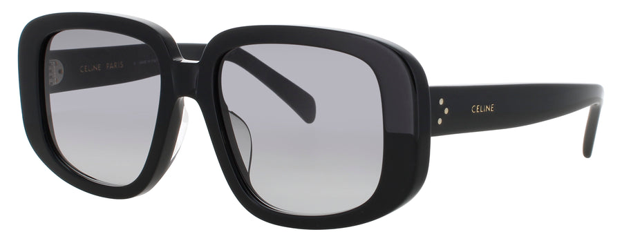 CELINE CL40299U Frame SHINY BLACK Lens GRADIENT SMOKE