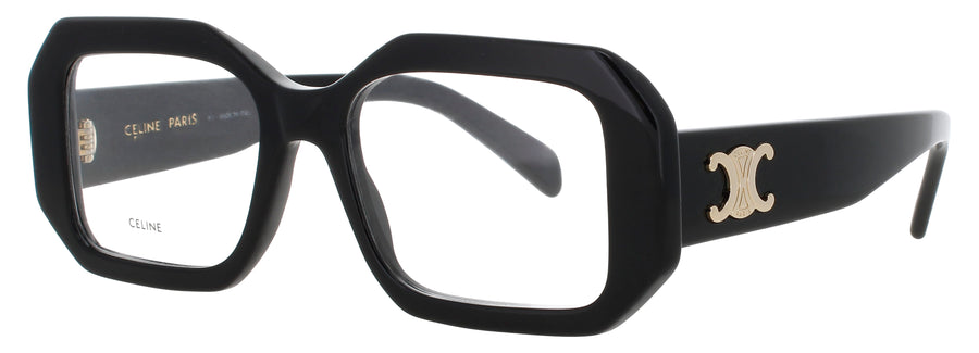 CELINE CL50155I Frame SHINY BLACK Lens DEMO