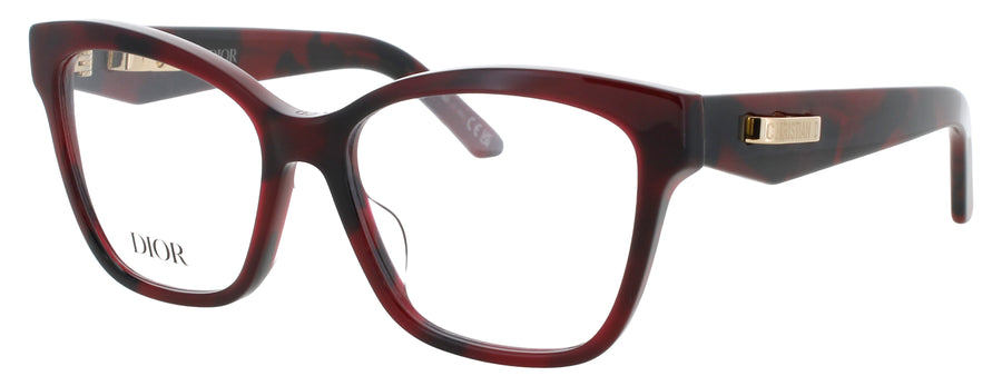 DIOR CDIORO Frame RED HAVANA Lens DEMO