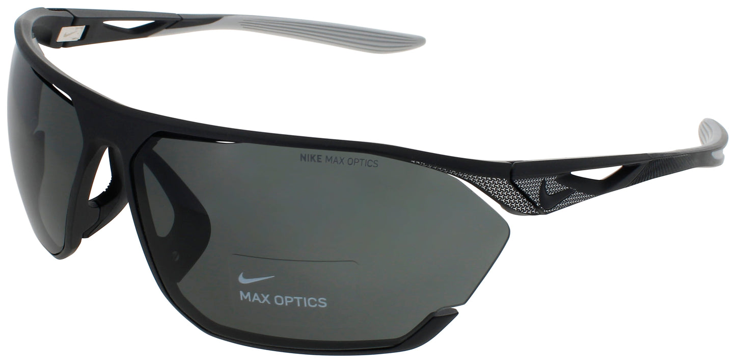 NIKE STRATUS DC3409 Frame SATIN BLACK Lens DARK GREY