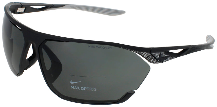 NIKE STRATUS DC3409 Frame SATIN BLACK Lens DARK GREY