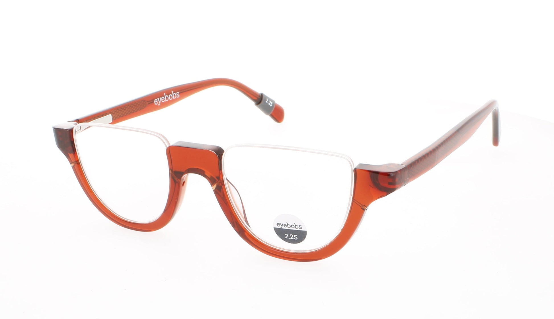 EYEBOBS DEEP LEE Frame GARNET RED CRYSTAL Lens DEMO