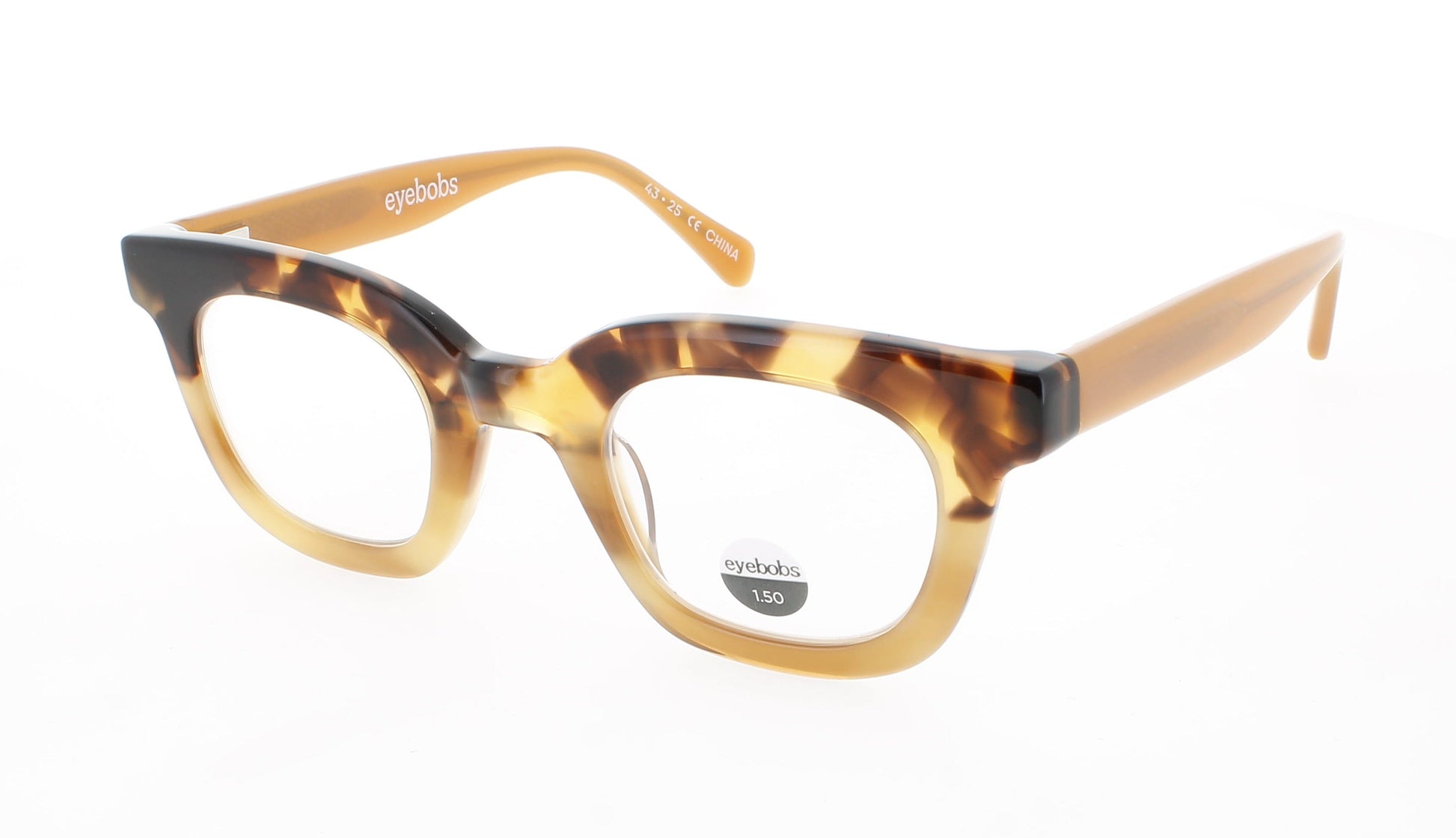 EYEBOBS SIGNAL FIRE Frame TORTOISE TO AMBER FADE Lens DEMO