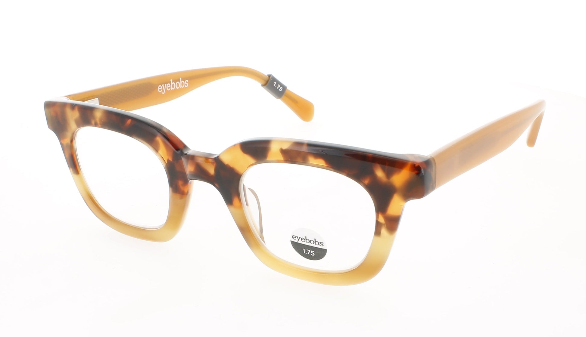 EYEBOBS SIGNAL FIRE Frame TORTOISE TO AMBER FADE Lens DEMO