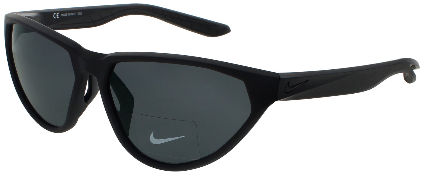 NIKE MAVERICK FIERCE DJ0800 Frame MATTE BLACK Lens DARK GREY