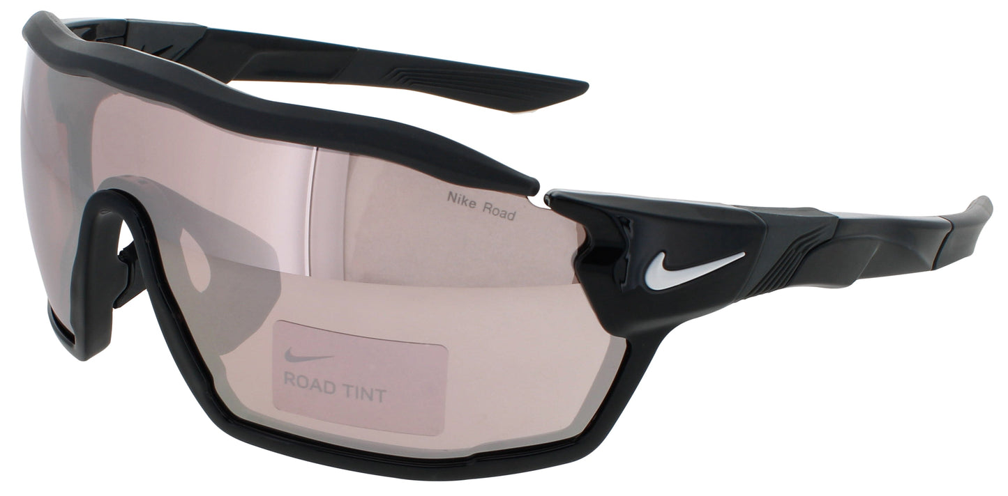 NIKE SHOW X RUSH TEAM FD1887 Frame BLACK Lens WHITE MIRROR