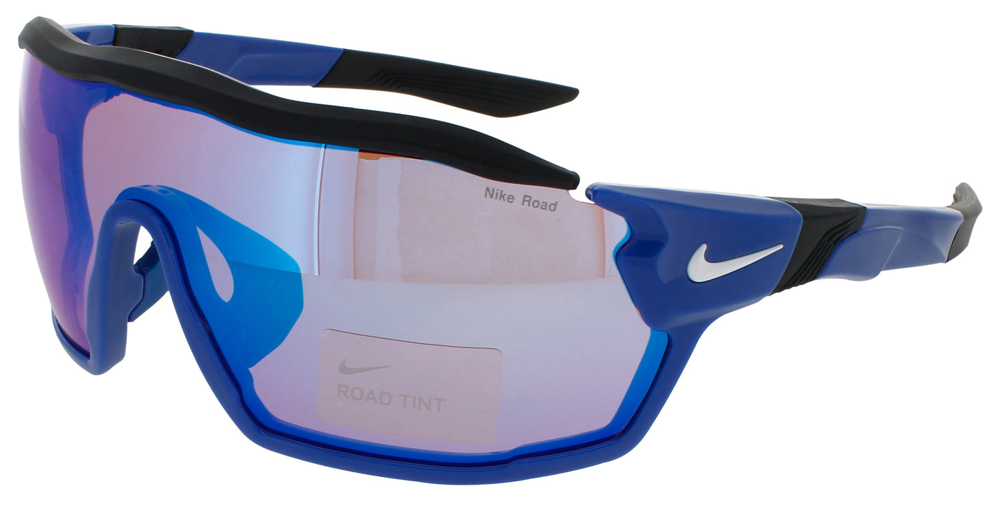 NIKE SHOW X RUSH TEAM FD1887 Frame GAME ROYAL Lens BLUE MIRROR