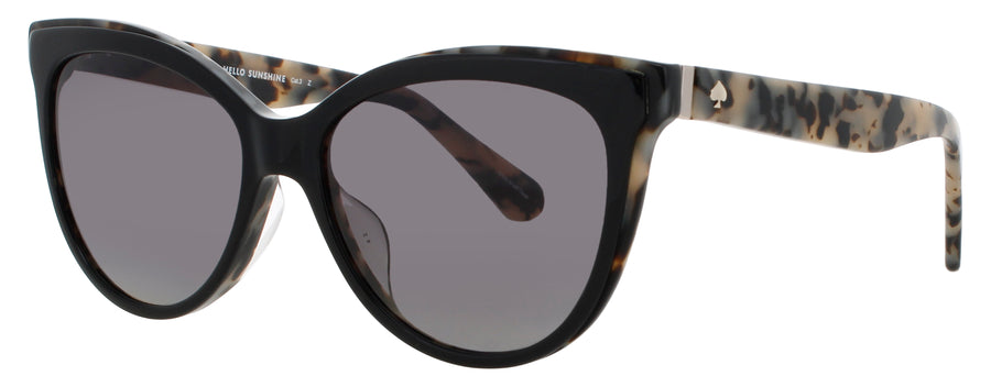 KATE SPADE DAESHA/F/S Frame BLACK HAVANA Lens SMOKE GRADIENT POLARIZED