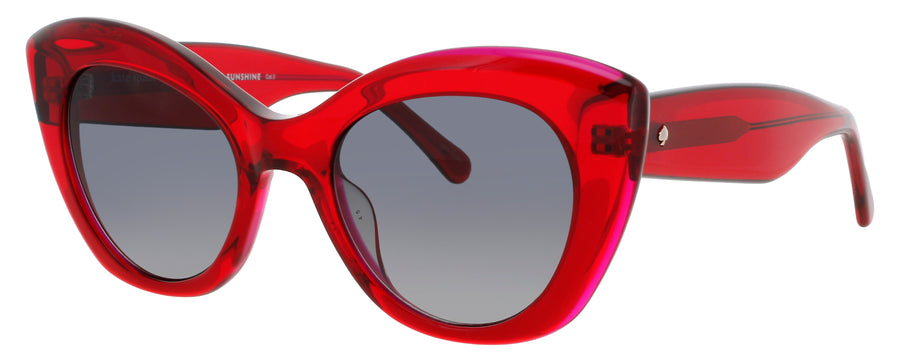 KATE SPADE DOMINICA/S Frame CHERRY Lens GREY GRADIENT