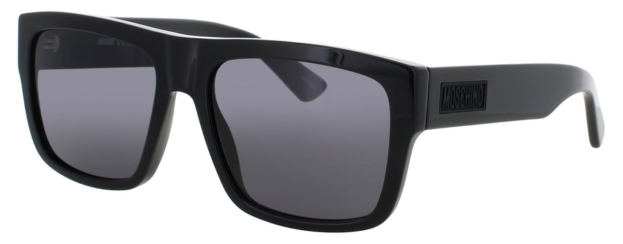 MOSCHINO MOS187/S Frame BLACK Lens SMOKE