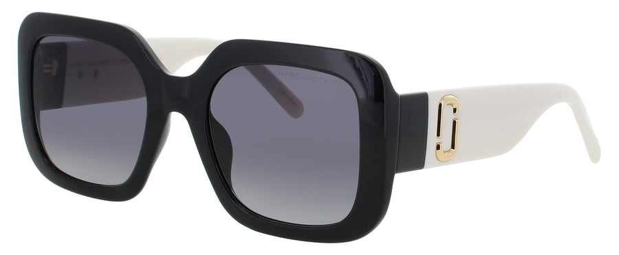 MARC JACOBS MARC 647/S/US Frame BLACK WHTE Lens SMOKE GRADIENT