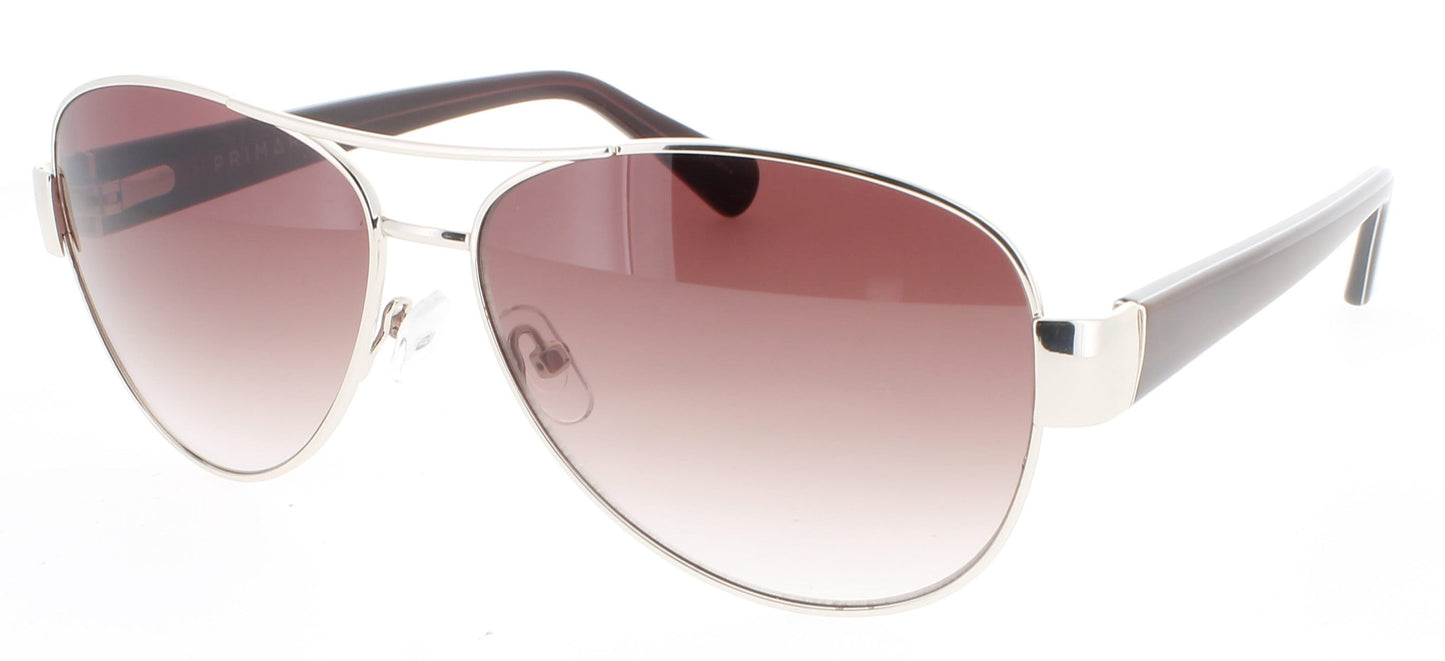 PRIMARY PRS03 Frame GOLD Lens Brown Gradient