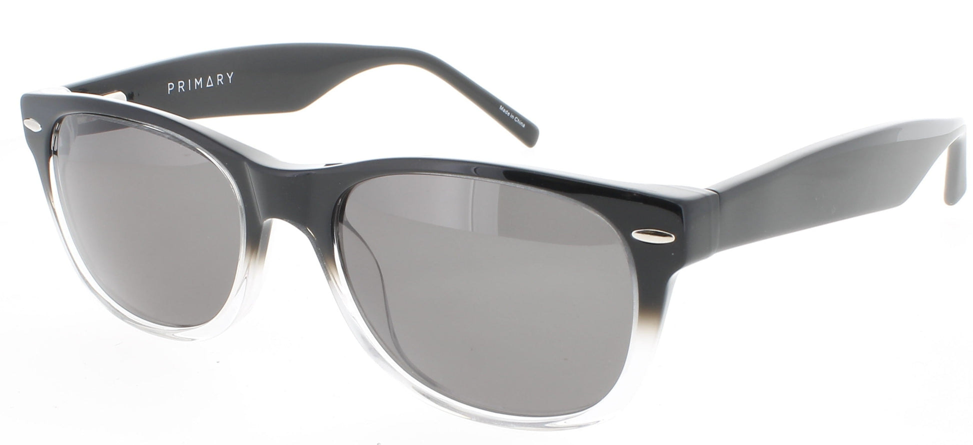 PRIMARY PRS08 Frame BLACK/CRYSTAL Lens Green