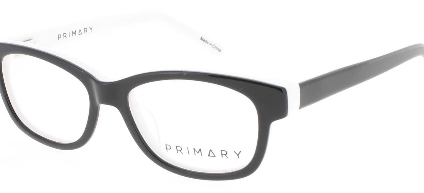 PRIMARY Pk140 Frame BlackWhite Lens DEMO