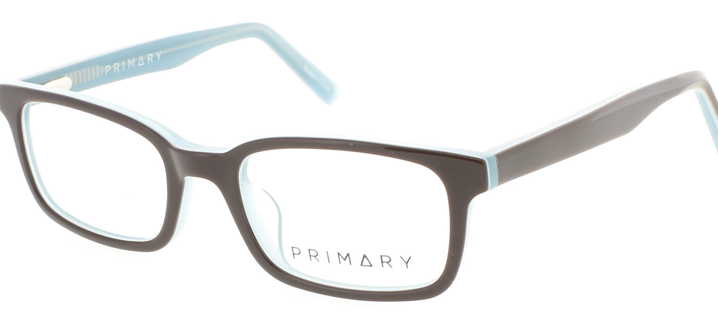 PRIMARY Pk144 Frame Brown/Blue Lens DEMO