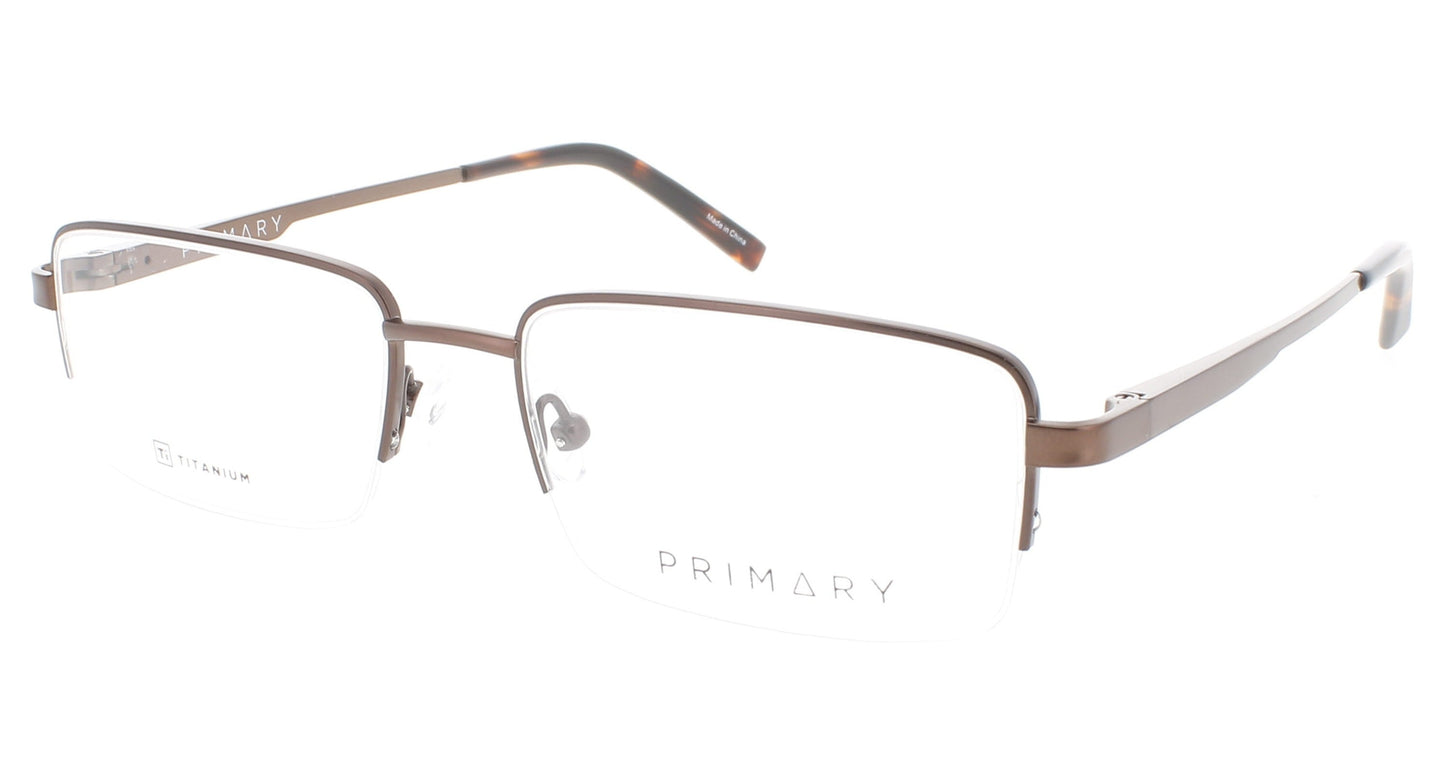 PRIMARY Pt104 Frame Matte Brown Lens DEMO