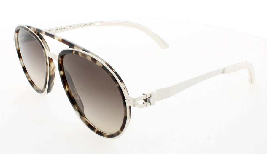 MYKITA DAMIR DOMA-DD1.3-OFFWHITE TORT-BROWN GRADIENT Frame OFFWHITE TORT Lens BROWN GRADIENT