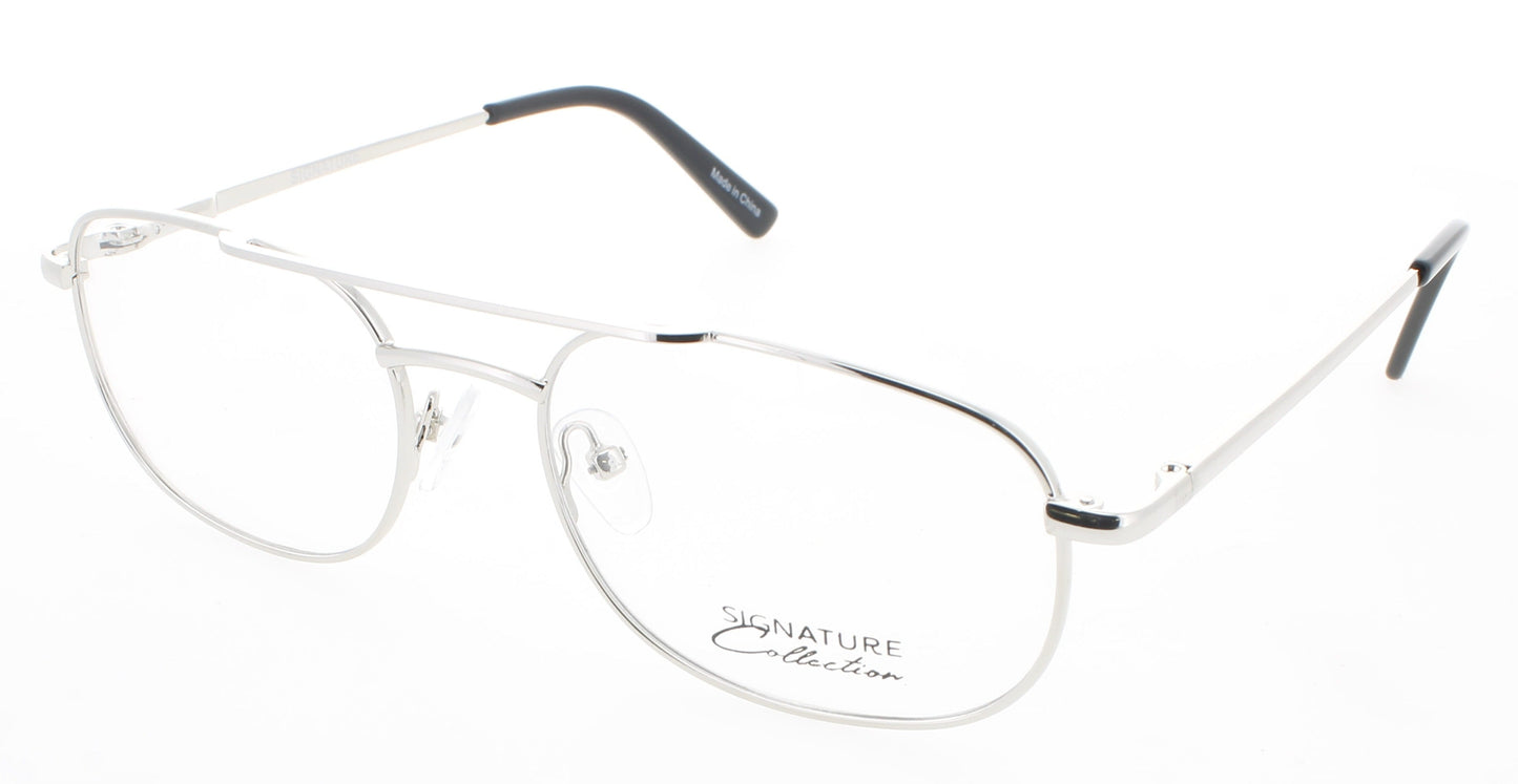 SIGNATURE 1112 Frame SILVER Lens DEMO