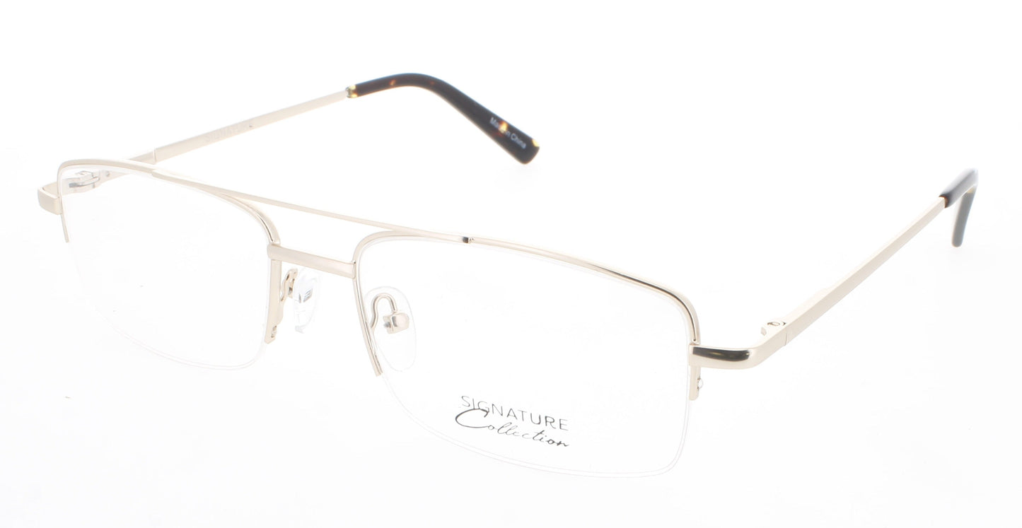 SIGNATURE 1121 Frame GOLD Lens DEMO