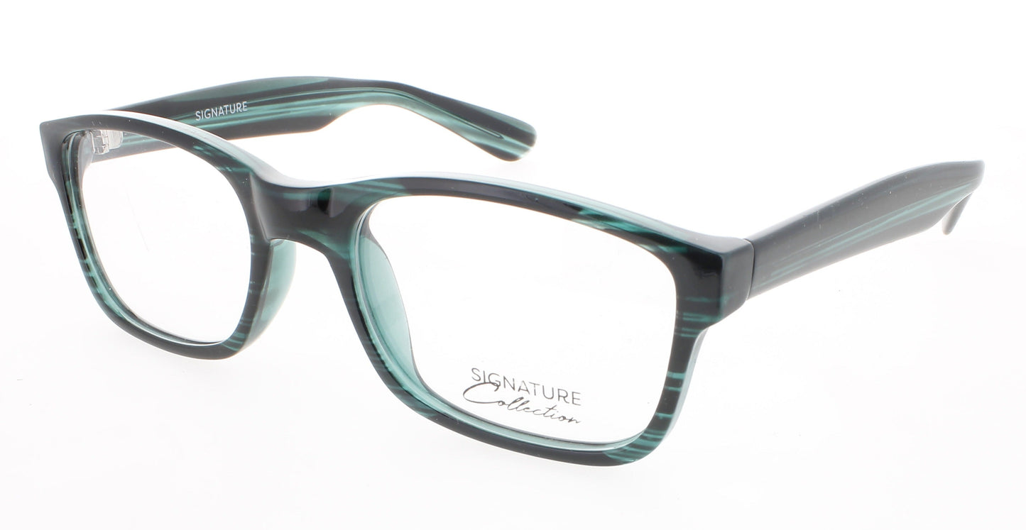 SIGNATURE S7002 Frame GREENSTRIPE Lens DEMO