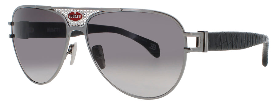 BUGATTI 11 Frame BLACK/GUNMETAL Lens GREY GRADIENT