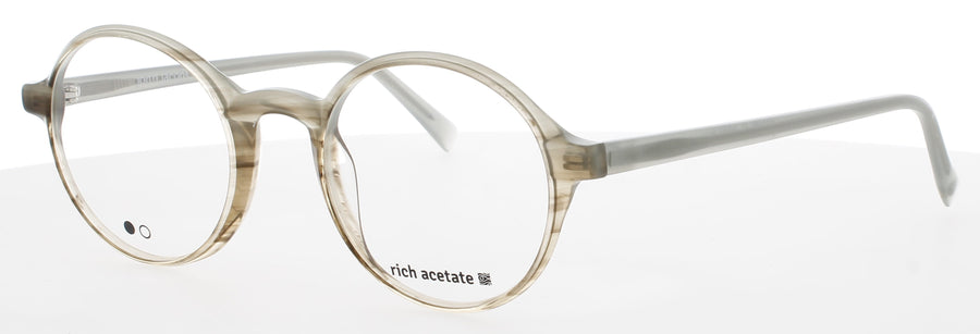 JOHN JACOBS JJE13792 Frame GREY HORN Lens DEMO