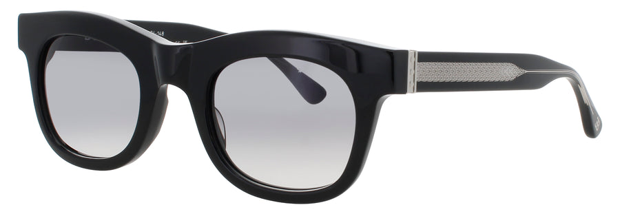 BUGATTI 70 Frame BLACK/STERLING SILVER Lens GEY GRADIENT