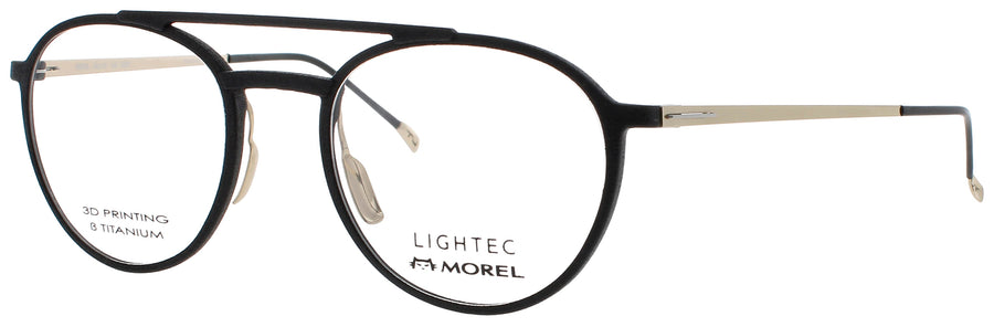 LIGHTEC-MOREL 30070L Frame BLACK/GOLD Lens DEMO