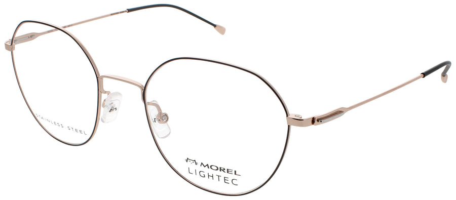 LIGHTEC-MOREL OMICRON 32 Frame ROSE GOLD/BLACK Lens DEMO