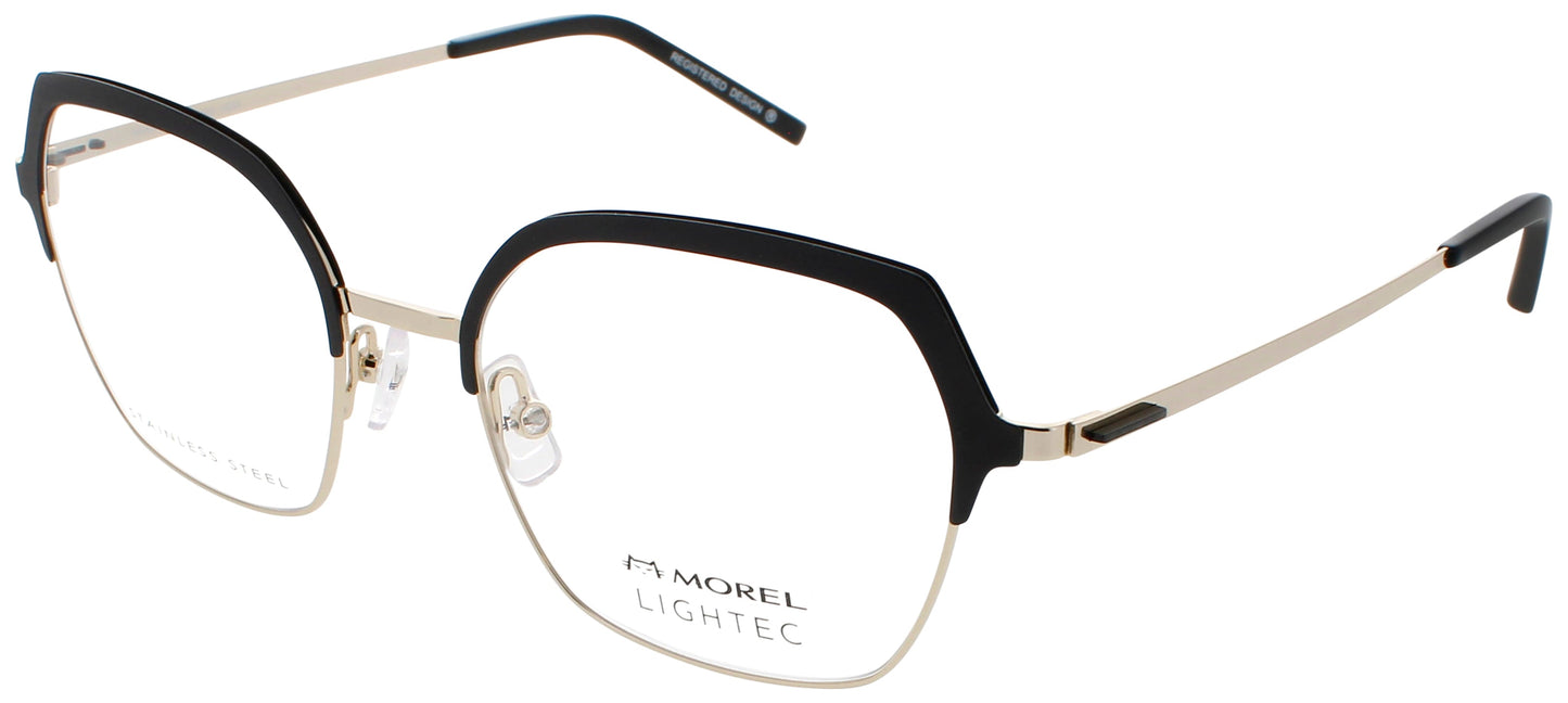 LIGHTEC-MOREL OMICRON 36 Frame BLACK/GOLD Lens DEMO