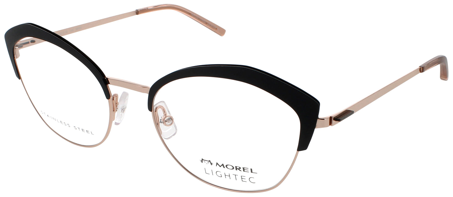 LIGHTEC-MOREL OMICRON 36 Frame BLACK/GOLD Lens DEMO