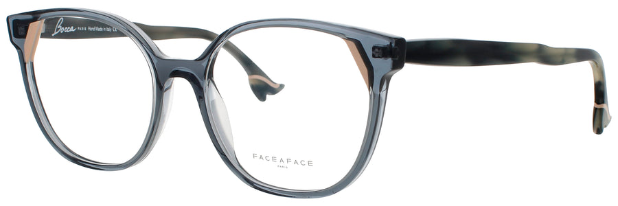 FACE A FACE BOCCA LEMON 3 Frame BLUE GREY Lens DEMO