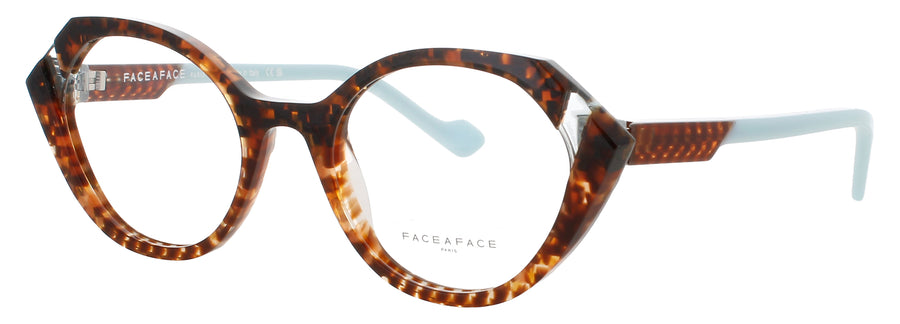 FACE A FACE WITTY 1 Frame PIXELATED TORTOISE Lens DEMO