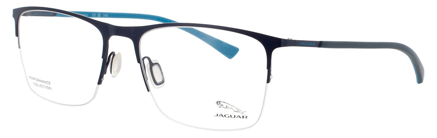 JAGUAR JG33844 Frame MATTE BLUE Lens DEMO