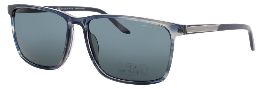 JAGUAR JG37125 Frame MATTE BLUE Lens DARK BLUE