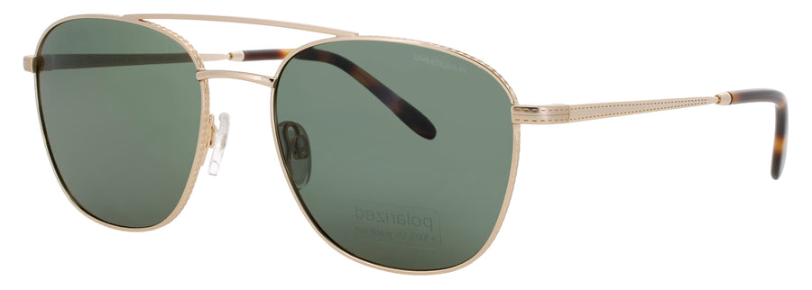 JAGUAR JG37468 Frame SHINY GOLD Lens DARK GREEN