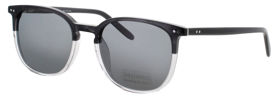 JAGUAR JG37284 Frame MATTE GREY Lens DARK SMOKE POLARIZED