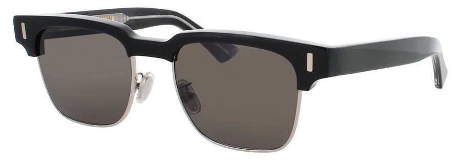 CUTLER AND GROSS CGSN-1332 Frame BLACK Lens SMOKE
