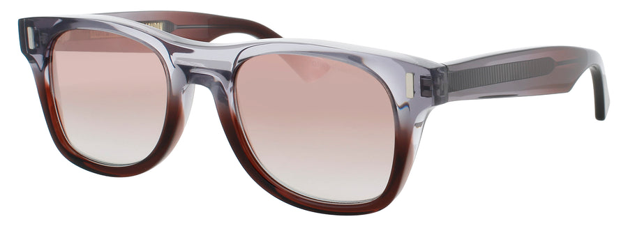 CUTLER AND GROSS CGSN-1339 Frame REVERSE GRAD SHERRY Lens BLUSH FLASH GRADIENT