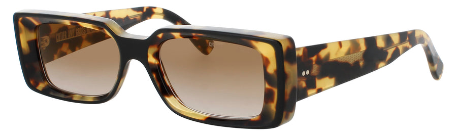 CUTLER AND GROSS CGSN-1368 Frame BLACK ON CAMO Lens BROWN GRADIENT