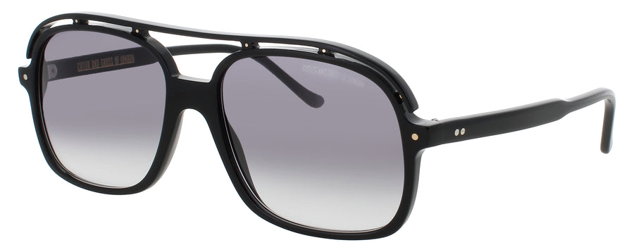 CUTLER AND GROSS CGSN-1376 Frame BLACK Lens SMOKE GRADIENT