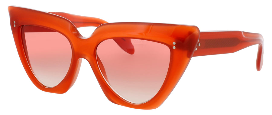 CUTLER AND GROSS CGSN-1407 Frame TOMATO Lens ORANGE GRADIENT