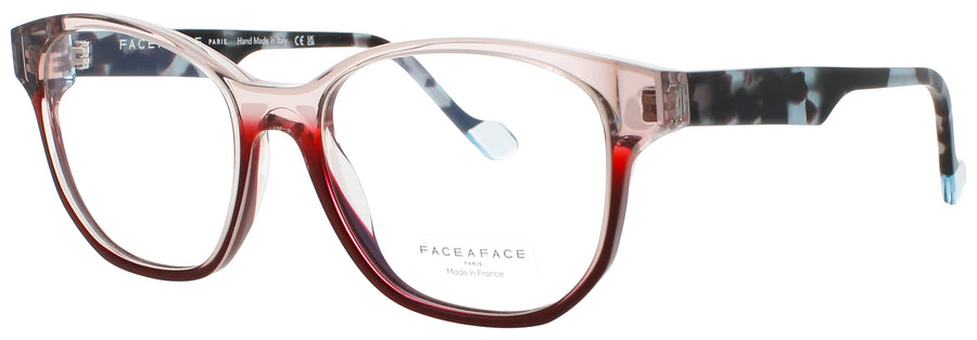 FACE A FACE BLAKE 2 Frame GRADIENT CRYSTAL TO RED Lens DEMO