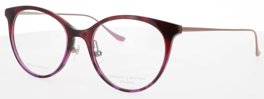PRODESIGN CONICAL 1 N Frame BURGUNDY GRADIENT Lens DEMO